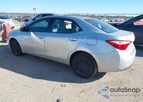 2015 Toyota Corolla L from USA, damaged, VIN 5YFBURHE0FP290224